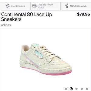 Adidas Originals Continental 80 Pastel Sneaker